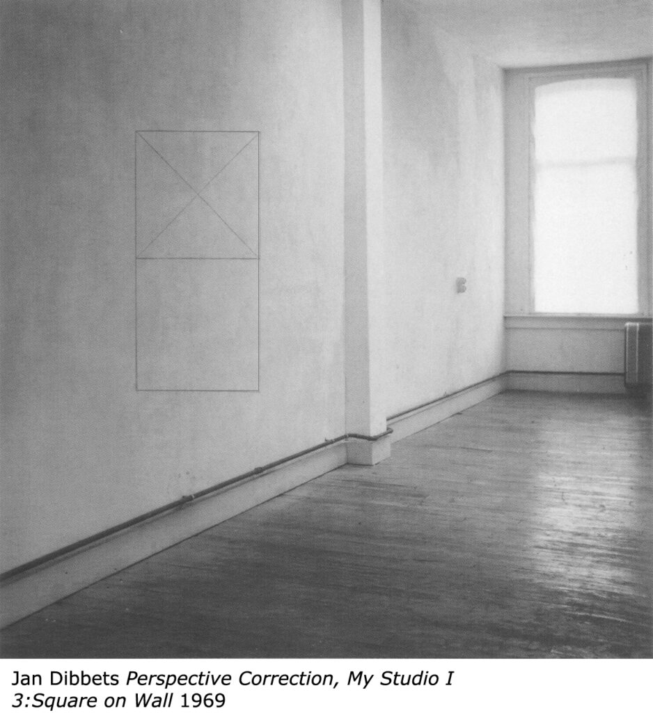 Jan Dibbets - Perspective Correction - 1969
